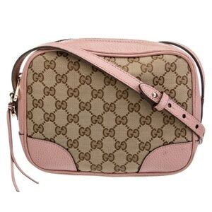 Gucci Mini GG Canvas Bree Cross Body Bag